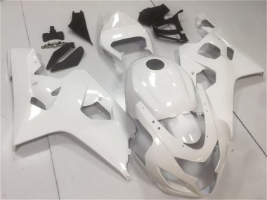 Meilleurs Carénages Moto Suzuki GSXR 600/750 2004-2005 - Blanc Brillant