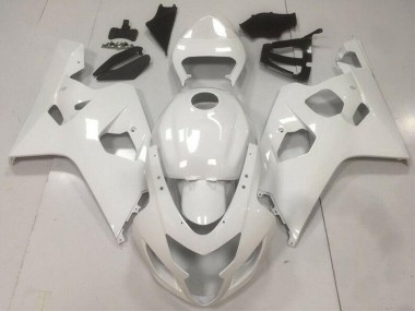 Meilleurs Carénages Moto Suzuki GSXR 600/750 2004-2005 - Blanc Brillant