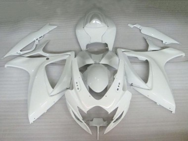 Meilleurs Carénages Moto Suzuki GSXR 600/750 2006-2007 - Blanc Perle