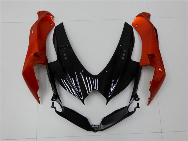 Carénages Moto Suzuki GSXR 600/750 2008-2010 - Orange Gris Noir Brillant