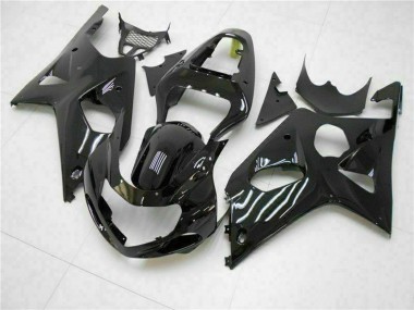 Meilleurs Carénages Moto Suzuki GSXR 1000 2000-2002 - Noir Brillant