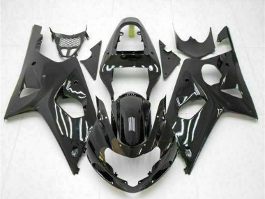 Meilleurs Carénages Moto Suzuki GSXR 1000 2000-2002 - Noir Brillant