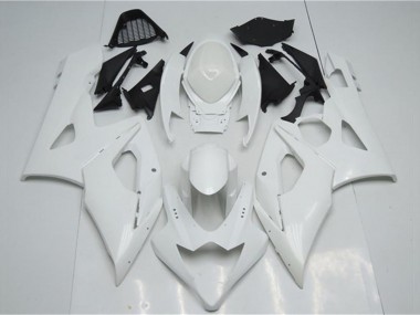 Meilleurs Carénages Moto Suzuki GSXR 1000 2005-2006 - Blanc