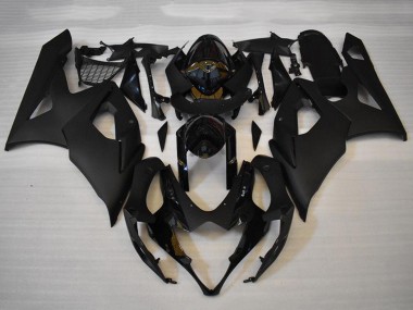 Meilleurs Kits Carénages Moto Suzuki GSXR 1000 2005-2006 - Noir Brillant Noir Mat