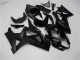 Carénages Moto Suzuki GSXR 1000 2007-2008 - Noir Brillant Noir Mat No Décalque