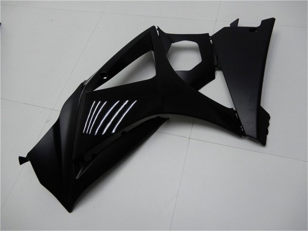 Carénages Moto Suzuki GSXR 1000 2007-2008 - Noir Brillant Noir Mat No Décalque