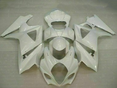 Meilleurs Carénages Moto Suzuki GSXR 1000 2007-2008 - Blanc