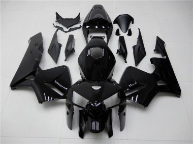 Meilleurs Carénage Moto Honda CBR600RR 2005-2006 - Noir Brillant