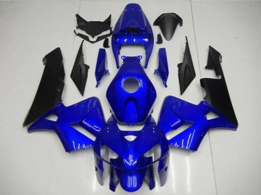 Meilleurs Kits Carénage Moto ABS Honda CBR600RR 2005-2006 - Bleu Noir