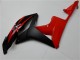 Kits Carénage Moto ABS Honda CBR600RR 2007-2008 - Rouge Noir Mat