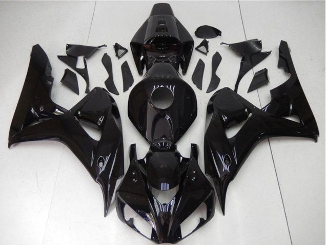 Carénages Moto Honda CBR1000RR 2006-2007 - Noir Brillant