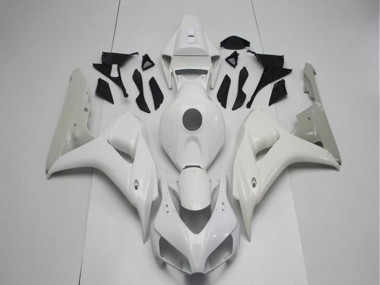 Meilleurs Carénages Moto Honda CBR1000RR 2006-2007 - Blanc Argent