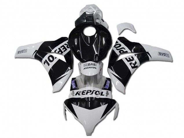Carénages Moto Honda CBR1000RR 2008-2011 - Blanc Noir Brillant Repsol