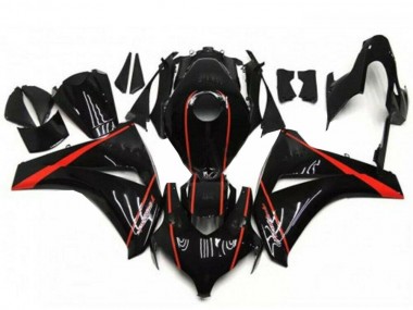 Meilleurs Carénages Moto Honda CBR1000RR 2008-2011 - Noir Brillant Rouge