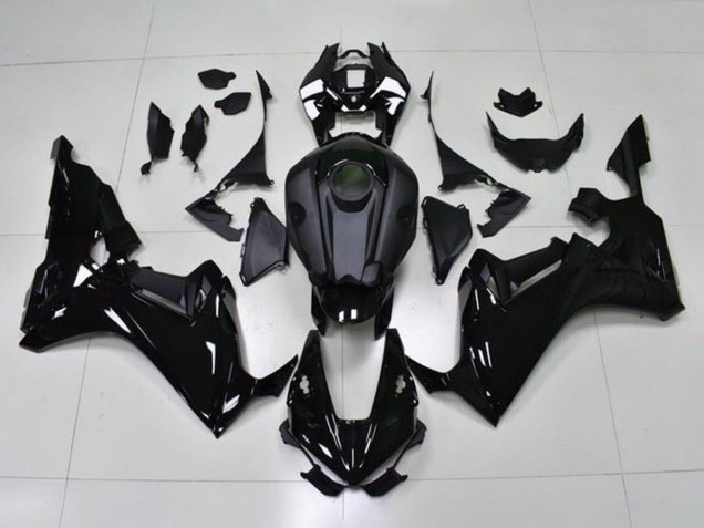 Carénages Moto Honda CBR1000RR 2017-2023 - Noir Brillant Noir Mat