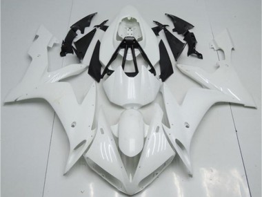 Meilleurs Carénages Moto Yamaha YZF R1 2004-2006 - Blanc