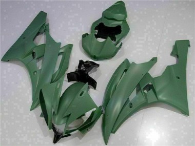 Meilleurs Carénage Moto Yamaha YZF R6 2006-2007 - Vert Armée