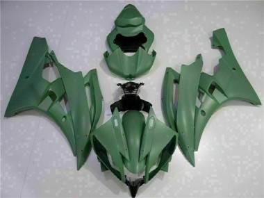 Meilleurs Carénage Moto Yamaha YZF R6 2006-2007 - Vert Armée