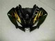 Carénages Moto Yamaha YZF R6 2008-2016 - Noir Brillant Or Flamme