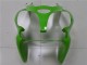 Carénages Moto Kawasaki ZX6R 2000-2002 - Vert Noir