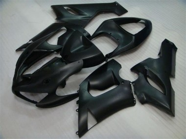 Meilleurs Carénages Moto Kawasaki ZX6R 2005-2006 - Noir Mat