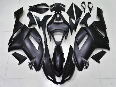 Meilleurs Carénages Moto Kawasaki ZX6R 2007-2008 - Noir Mat