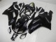 Carénage Moto ABS Kawasaki ZX6R 2007-2008 - Noir Brillant