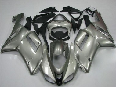 Meilleurs Carénages Moto Kawasaki ZX6R 2007-2008 - Gris