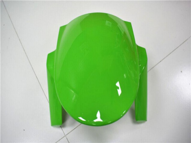 Carénages Moto Kawasaki ZX6R 2013-2018 - Vert Blanc Noir Brillant