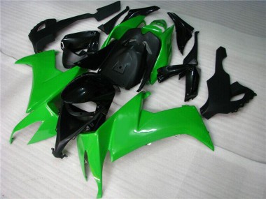 Meilleurs Kits Carénage Moto Kawasaki ZX10R 2008-2010 - Vert Noir