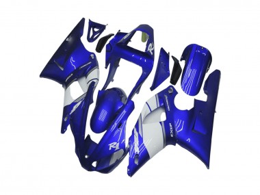 Meilleurs Carénage Moto Yamaha YZF R1 2000-2001 - Bleu Blanc