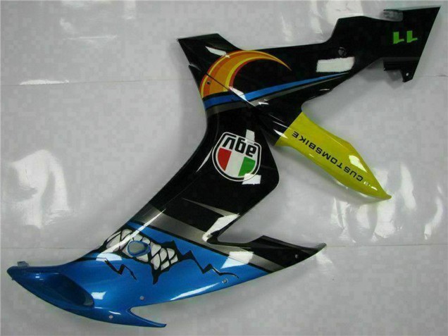 Carénages Moto Yamaha YZF R1 2004-2006 - Bleu Jaune Requin