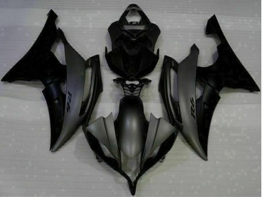 Meilleurs Carénage Moto Yamaha YZF R6 2008-2016 - Noir Mat