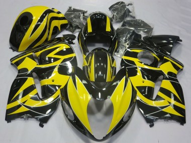 Meilleurs Carénages Moto Suzuki GSXR 1300 1996-2007 - Jaune Noir