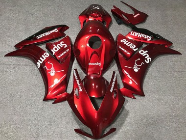 Meilleurs Carénages Moto Honda CBR1000RR 2012-2016 - Rouge Foncé Supreme