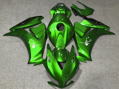 Meilleurs Carénages Moto Honda CBR1000RR 2012-2016 - Electric Vert Noir Brillant