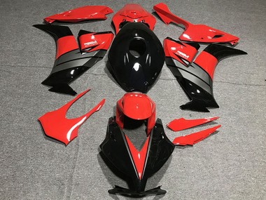 Meilleurs Carénages Moto Honda CBR1000RR 2012-2016 - Rouge Gris Noir Brillant