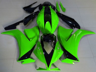 Meilleurs Carénages Moto Honda CBR1000RR 2012-2016 - Vert Noir Brillant