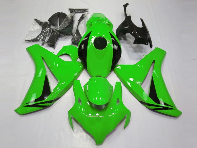 Carénages Moto Honda CBR1000RR 2008-2011 - Vert Noir Brillant OEM Style