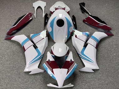 Meilleurs Carénages Moto Honda CBR1000RR 2012-2016 - Blanc Bleu Clair Rouge Marron