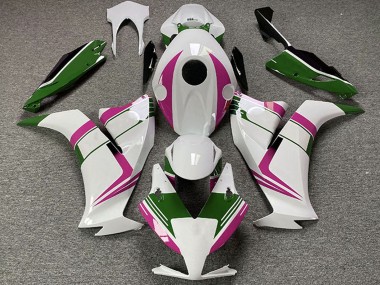 Meilleurs Carénages Moto Honda CBR1000RR 2012-2016 - Blanc Rose Vert Noir