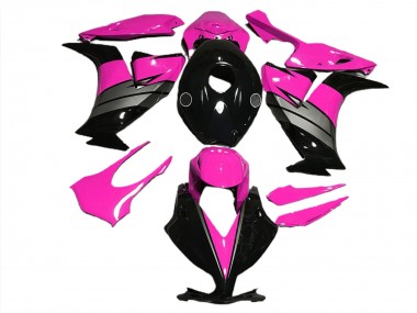 Meilleurs Carénages Moto Honda CBR1000RR 2012-2016 - Rose Gris Noir Brillant