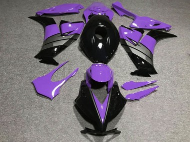 Meilleurs Carénages Moto Honda CBR1000RR 2012-2016 - Violet Gris Noir Brillant