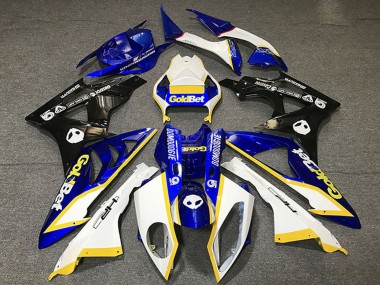 Meilleurs Carénages Moto Honda CBR1000RR 2012-2016 - Blanc Bleu Jaune Noir Brillant OrBet