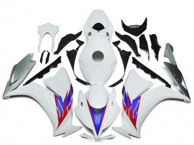 Meilleurs Carénages Moto Honda CBR1000RR 2012-2016 - Blanc Bleu Rouge Argent