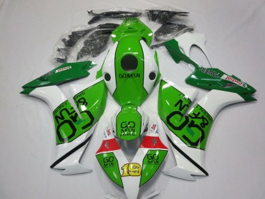 Meilleurs Carénages Moto Honda CBR1000RR 2012-2016 - Blanc Vert Rouge Go Fun