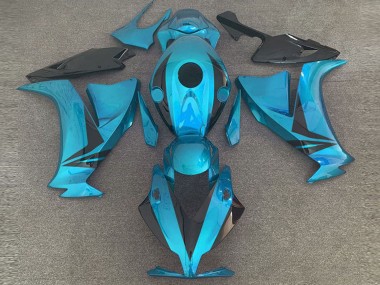 Meilleurs Carénages Moto Honda CBR1000RR 2012-2016 - Bleu Clair Noir Brillant Style
