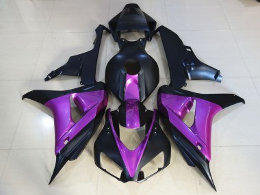 Meilleurs Carénages Moto Honda CBR1000RR 2006-2007 - Violet Bleu Mat Foncé