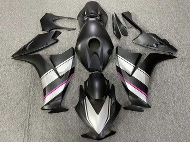 Meilleurs Carénages Moto Honda CBR1000RR 2012-2016 - Argent Rose Noir Mat