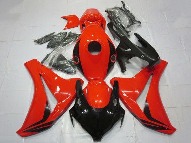 Meilleurs Carénages Moto Honda CBR1000RR 2008-2011 - Rouge Noir Brillant